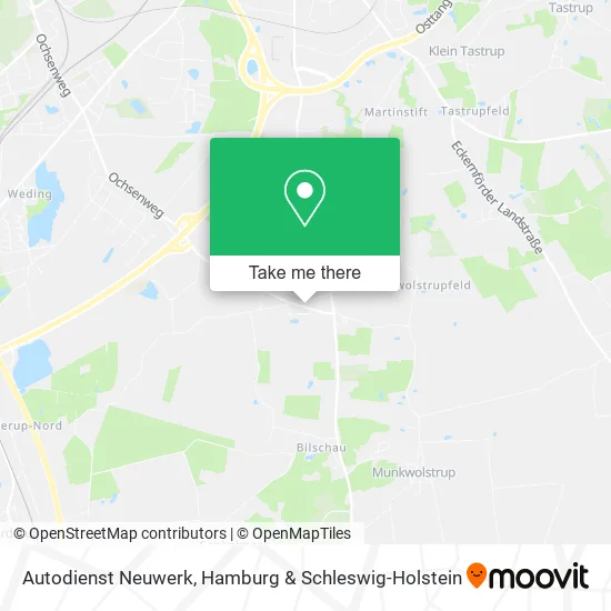 Карта Autodienst Neuwerk