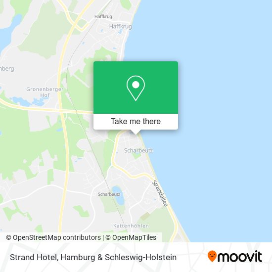 Strand Hotel map