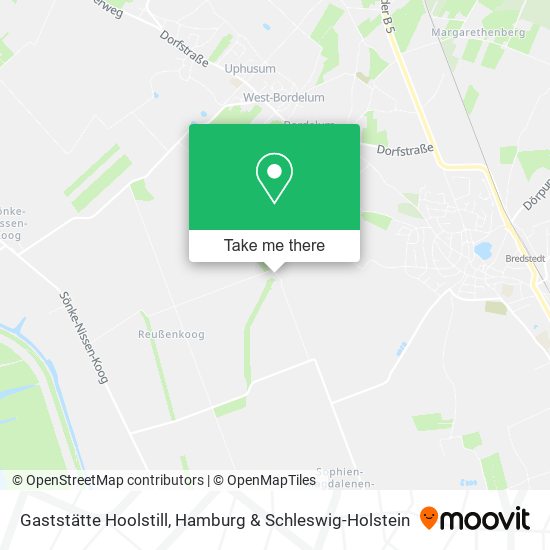 Gaststätte Hoolstill map