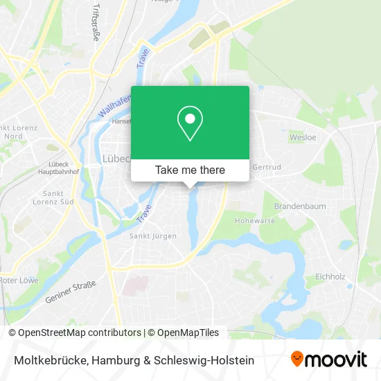 Карта Moltkebrücke