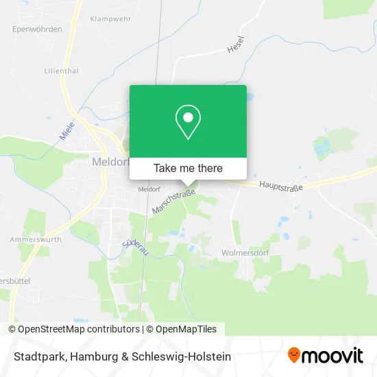 Карта Stadtpark