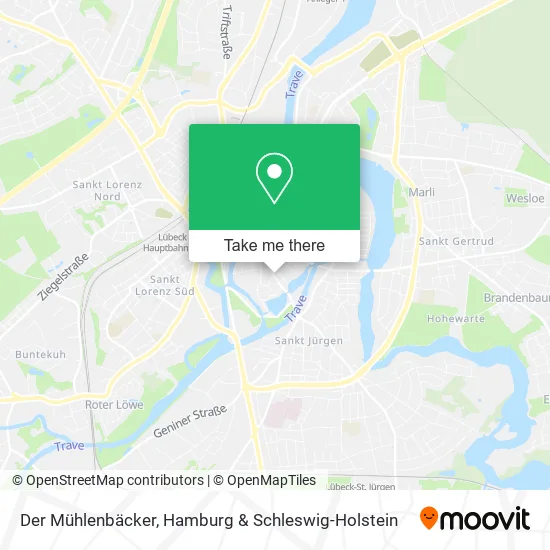 Карта Der Mühlenbäcker