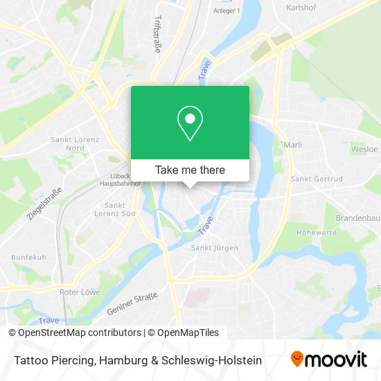 Карта Tattoo Piercing