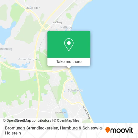 Карта Bromund's Strandleckereien