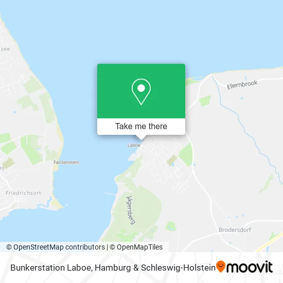 Карта Bunkerstation Laboe