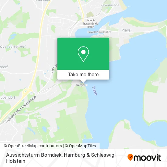 Карта Aussichtsturm Borndiek