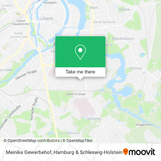 Карта Meinike Gewerbehof