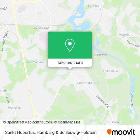 Карта Sankt Hubertus