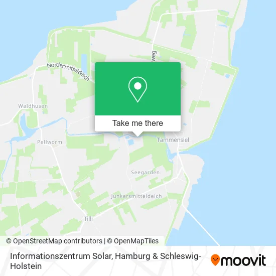 Карта Informationszentrum Solar