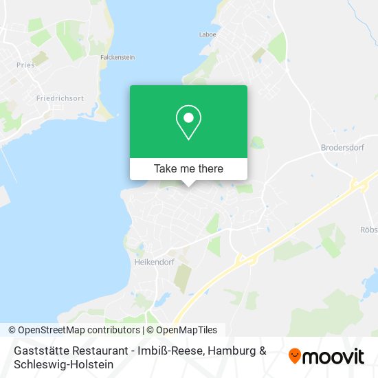 Gaststätte Restaurant - Imbiß-Reese map