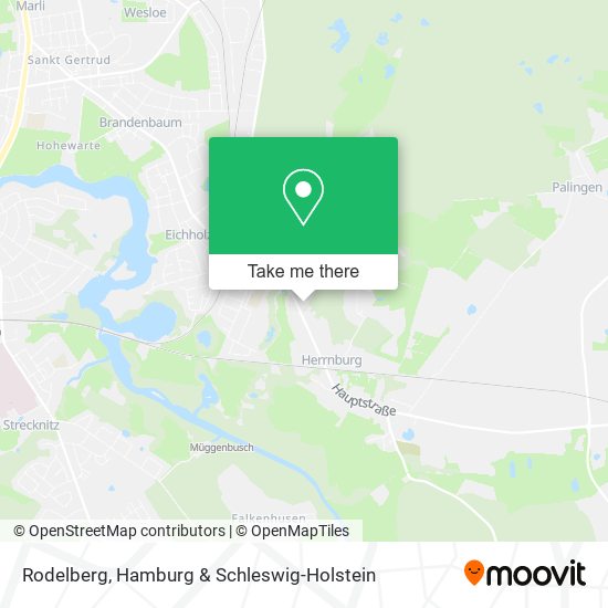 Rodelberg map