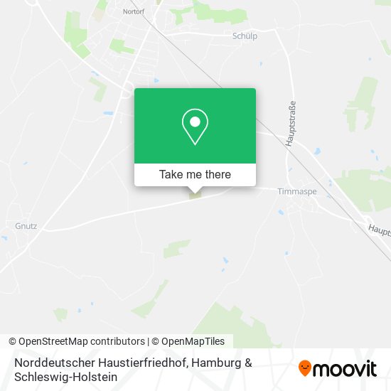 Norddeutscher Haustierfriedhof map