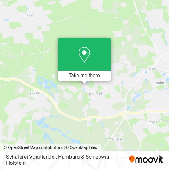 Schäferei Voigtländer map