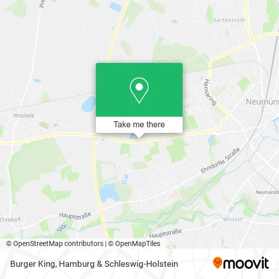 Карта Burger King
