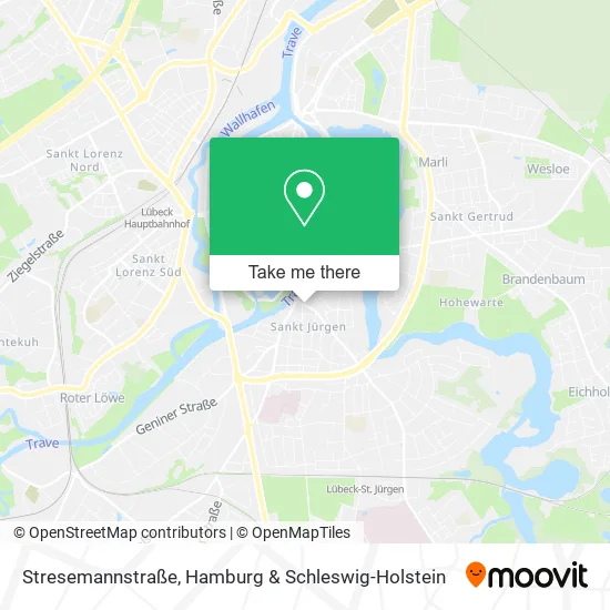 Карта Stresemannstraße