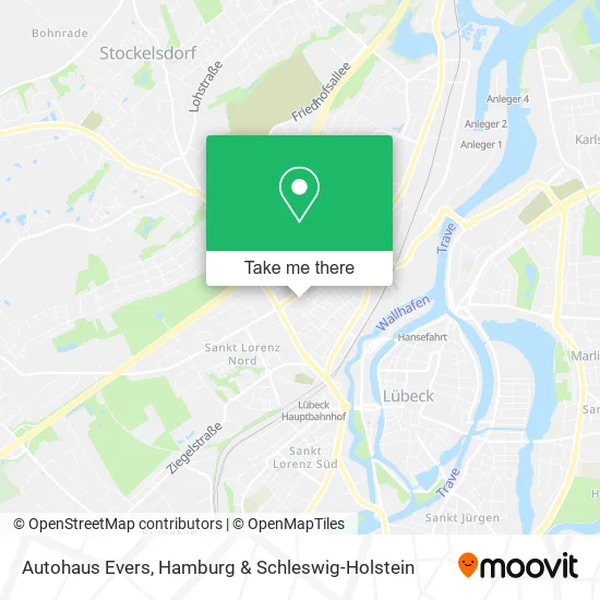 Карта Autohaus Evers