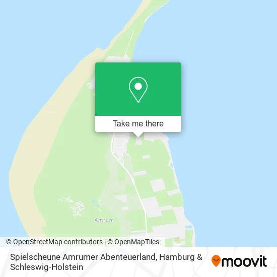 Карта Spielscheune Amrumer Abenteuerland
