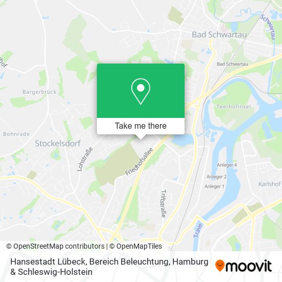 Hansestadt Lübeck, Bereich Beleuchtung map