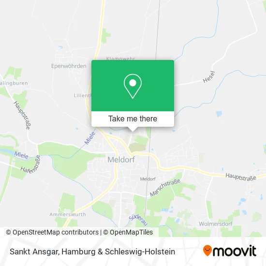 Карта Sankt Ansgar