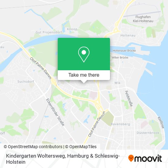 Kindergarten Woltersweg map