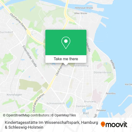 Карта Kindertagesstätte Im Wissenschaftspark
