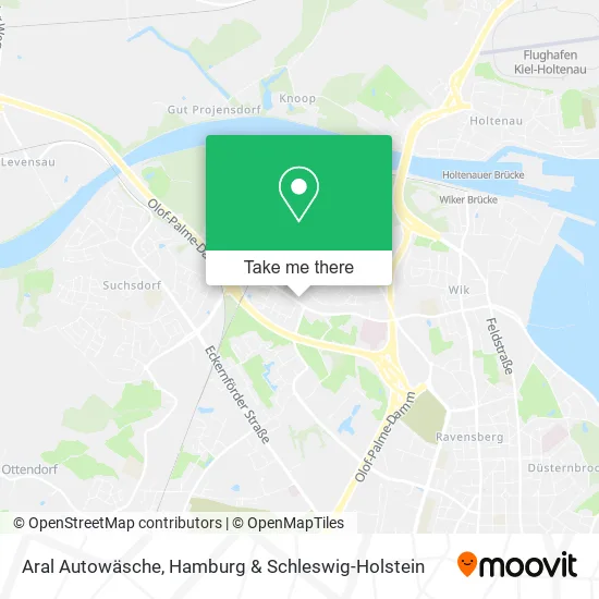 Карта Aral Autowäsche