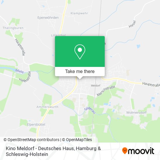 Kino Meldorf - Deutsches Haus map