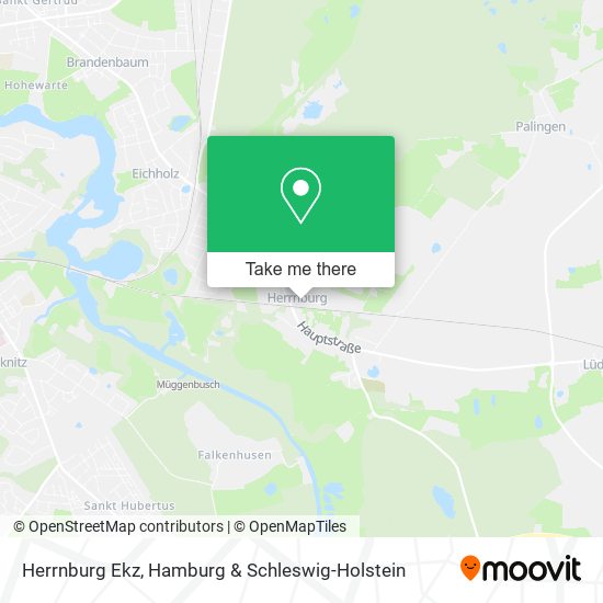 Herrnburg Ekz map
