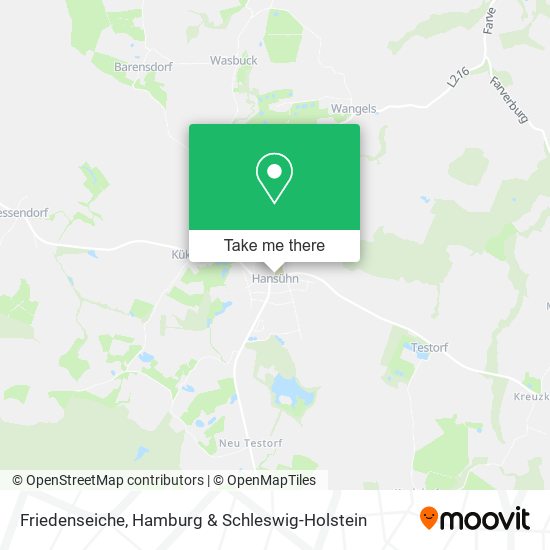 Friedenseiche map