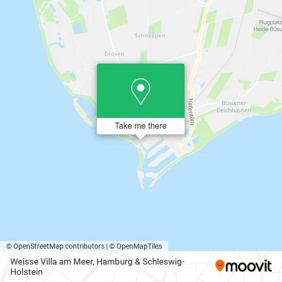 Карта Weisse Villa am Meer