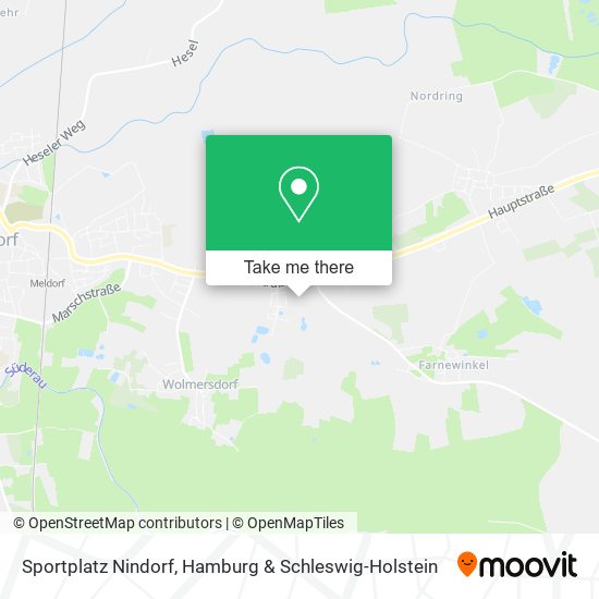 Sportplatz Nindorf map