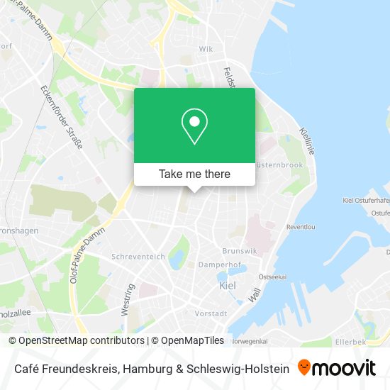 Café Freundeskreis map