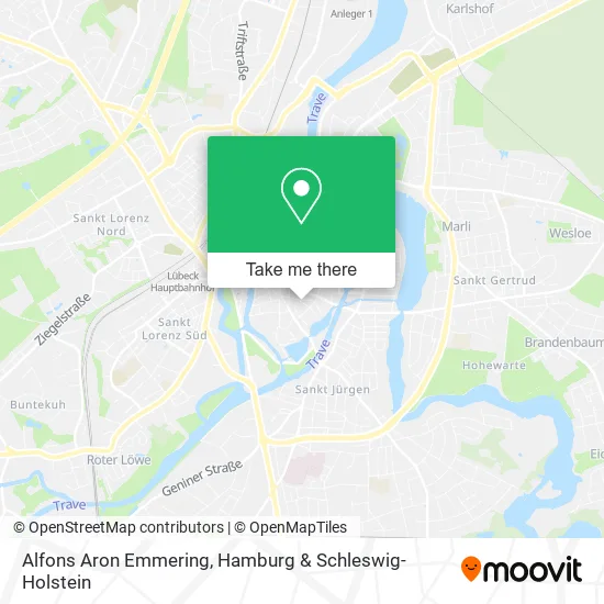 Карта Alfons Aron Emmering