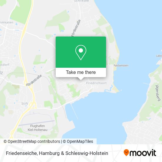 Friedenseiche map