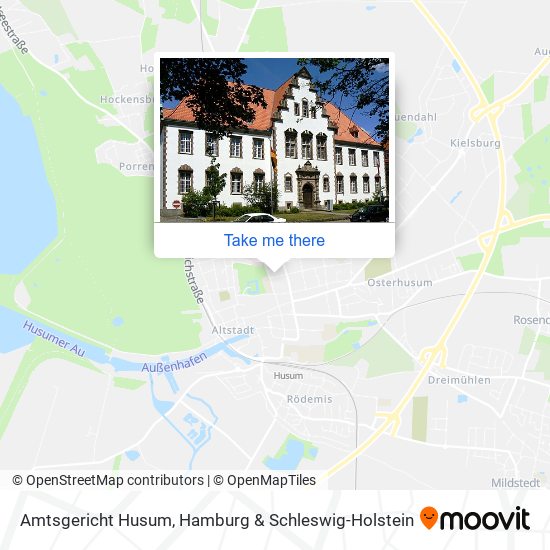 Карта Amtsgericht Husum