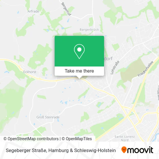 Карта Segeberger Straße