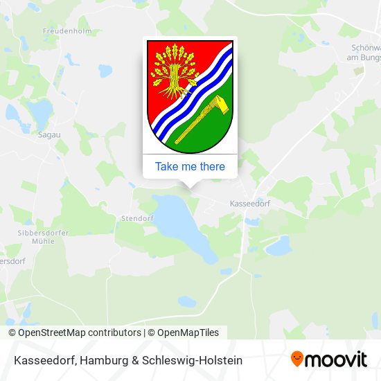 Kasseedorf map