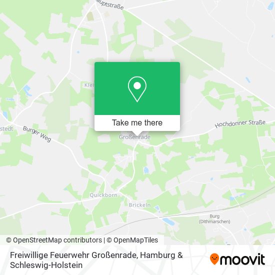 Freiwillige Feuerwehr Großenrade map