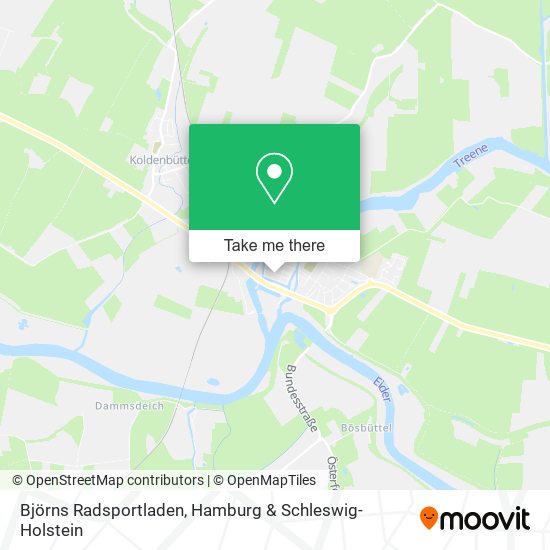 Björns Radsportladen map