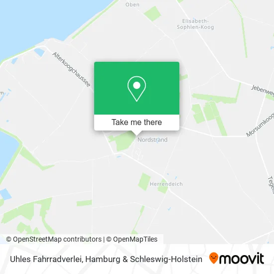 Карта Uhles Fahrradverlei