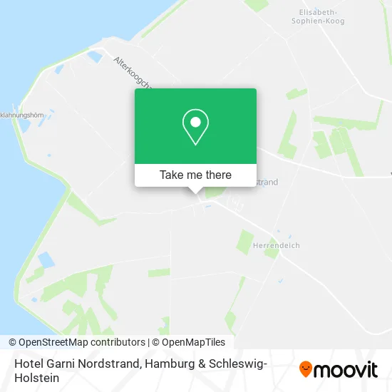 Карта Hotel Garni Nordstrand