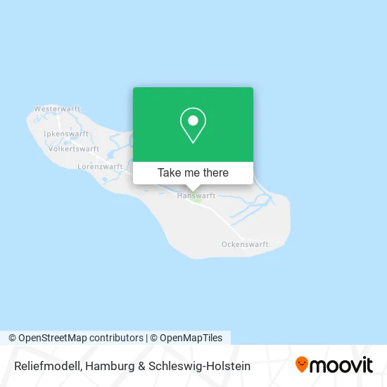 Карта Reliefmodell