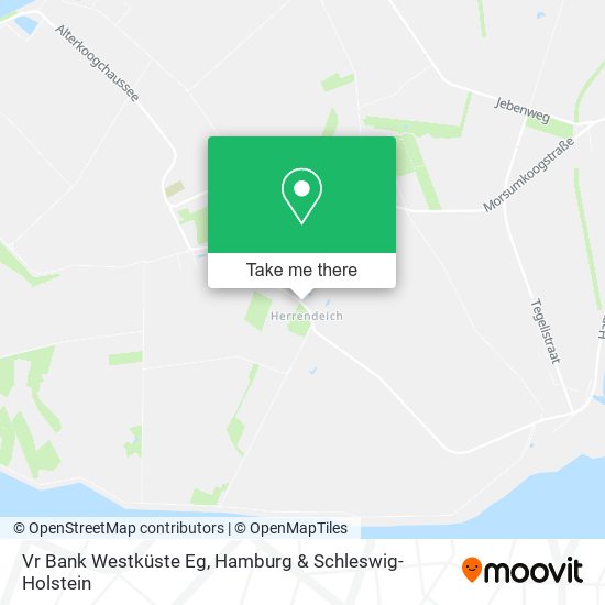 Vr Bank Westküste Eg map