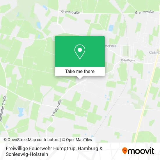 Карта Freiwillige Feuerwehr Humptrup