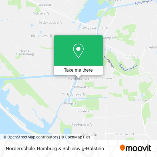 Карта Norderschule