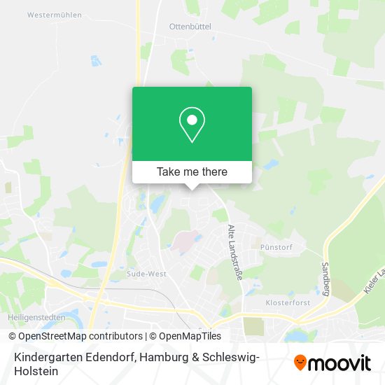 Kindergarten Edendorf map