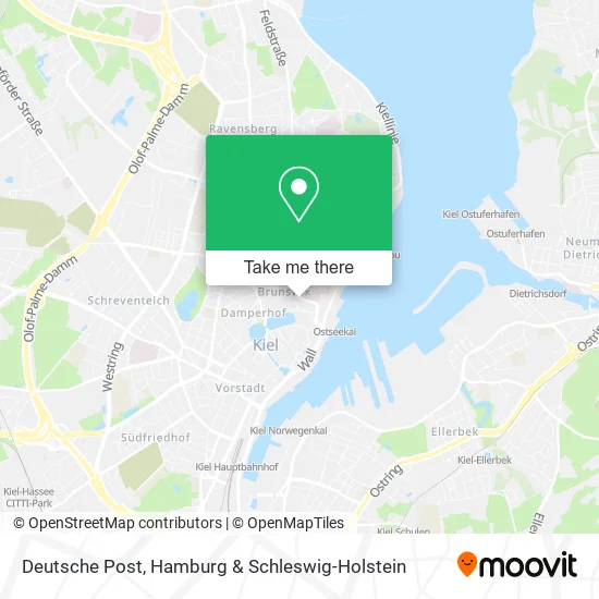 Карта Deutsche Post