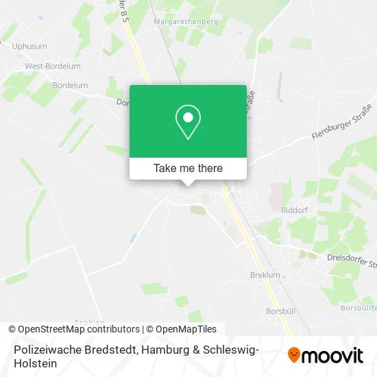Карта Polizeiwache Bredstedt