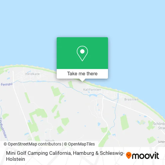 Карта Mini Golf Camping California