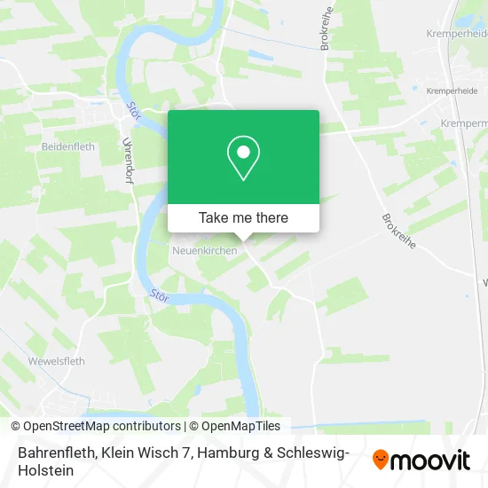 Карта Bahrenfleth, Klein Wisch 7